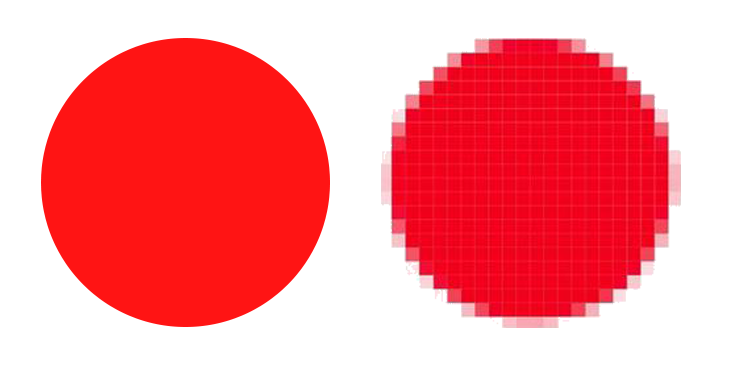 Vector vs pixels