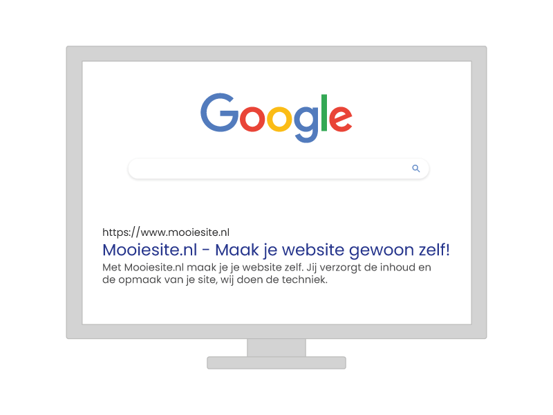 Je website als zoekresultaat